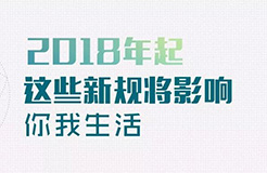 2018年起，這些新規(guī)將影響你我生活！