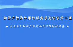 海外知識產(chǎn)權(quán)布局和風險防控，企業(yè)該怎么做？——知識產(chǎn)權(quán)海外維權(quán)服務(wù)系列培訓第三期活動通知