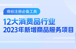 商標注冊必備工具 | 2023年商品分類表已啟用，您所在行業(yè)的商品名稱有哪些變化