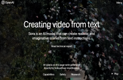 AI狂飆！OpenAI首次進(jìn)軍AI視頻生成領(lǐng)域