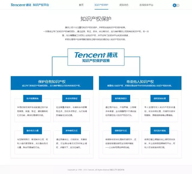 騰訊知識產(chǎn)權平臺正式上線，持續(xù)發(fā)力知識產(chǎn)權保護