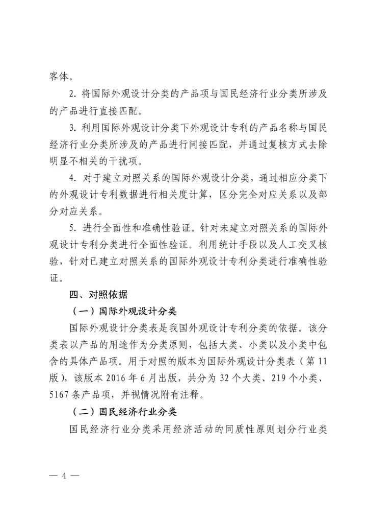 《國際外觀設計分類與國民經濟行業(yè)分類參照關系表(試行)》印發(fā)