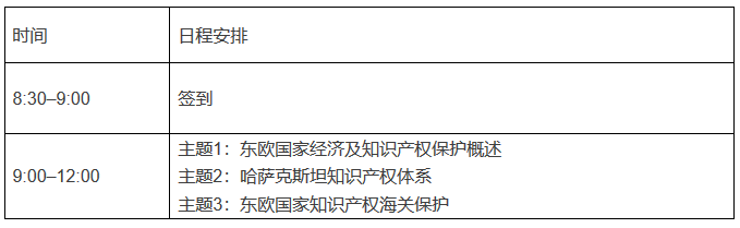 舉辦“一帶一路與知識(shí)產(chǎn)權(quán)系列公開課——走進(jìn)東歐”的通知