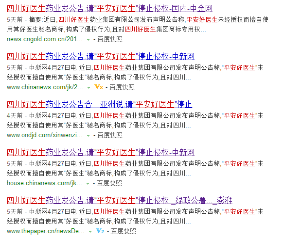 「平安好醫(yī)生」IPO之際遭遇商標權(quán)糾紛阻擊事件始末