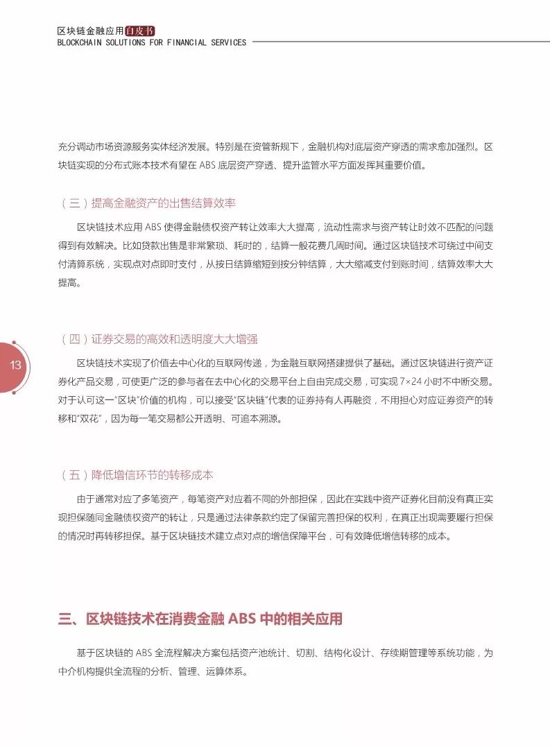 《區(qū)塊鏈金融應用白皮書》全文