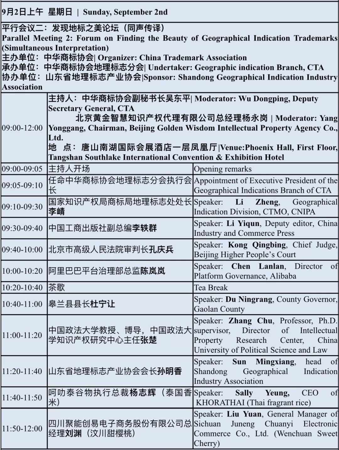 2018中國國際商標品牌節(jié)（議程全文）