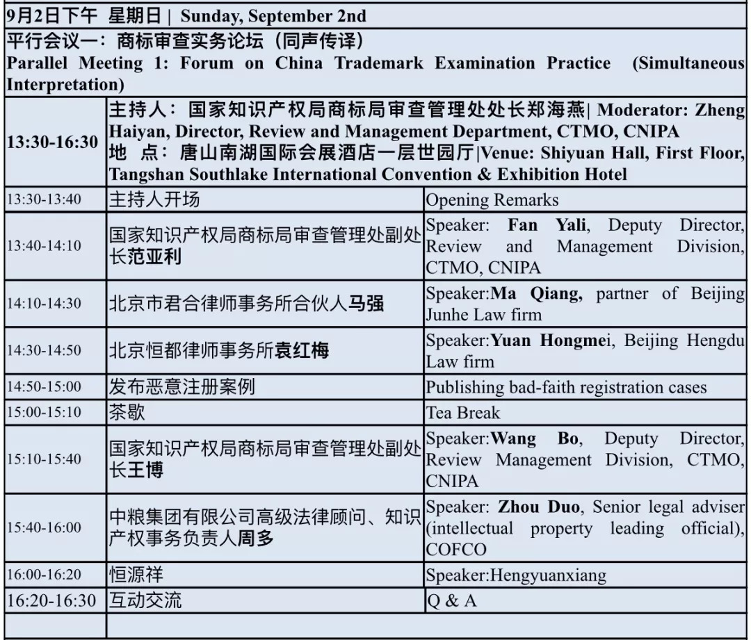 2018中國國際商標品牌節(jié)（議程全文）