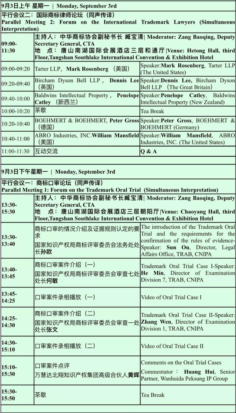 2018中國國際商標品牌節(jié)（議程全文）