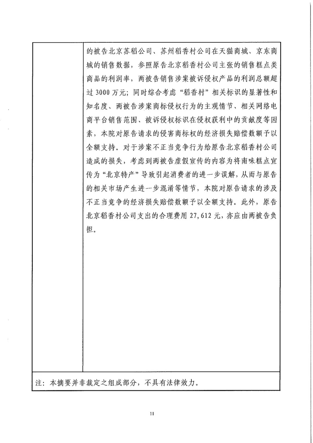 南北之爭(zhēng)！北稻訴蘇稻一審獲賠3000萬(wàn)（98頁(yè)判決書全文）