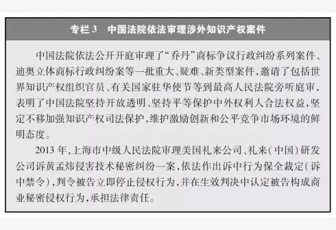 “中美經(jīng)貿(mào)摩擦”白皮書在知識產(chǎn)權(quán)部分的摘要