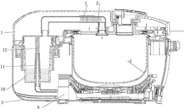 蒸汽電飯煲的專利技術(shù)