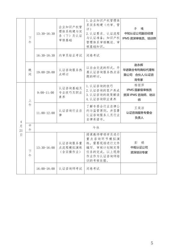 “2019年知識產(chǎn)權(quán)管理體系內(nèi)審員及認證咨詢師培訓(xùn)”通知