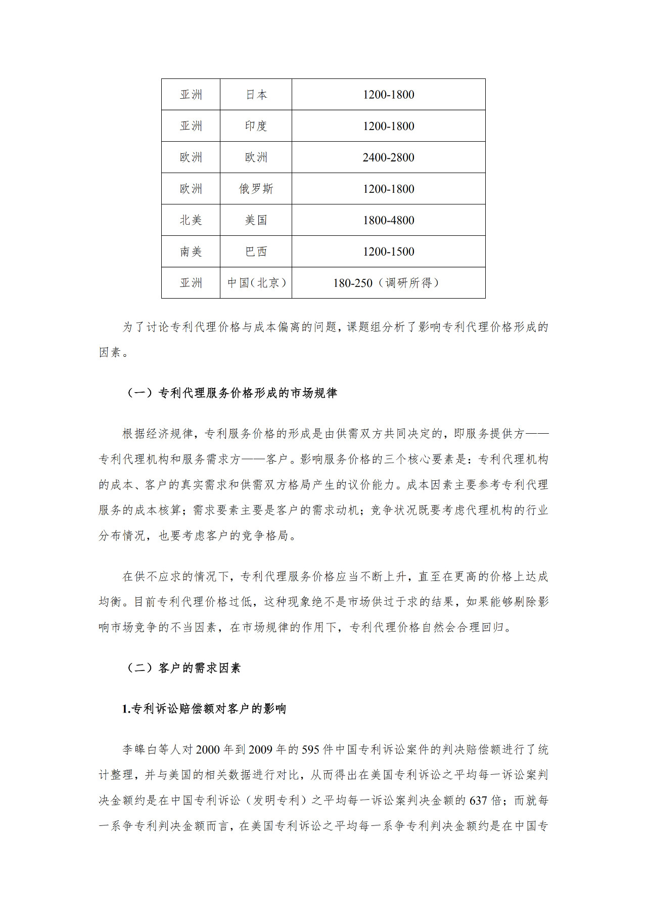 剛剛！2019年北京專利代理服務(wù)成本公布（附計算方法）