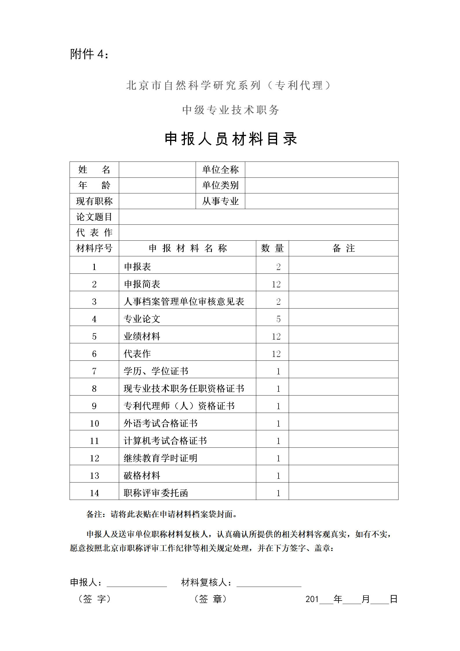 2019年度北京專利代理中級職稱評價工作自10月25日開始！