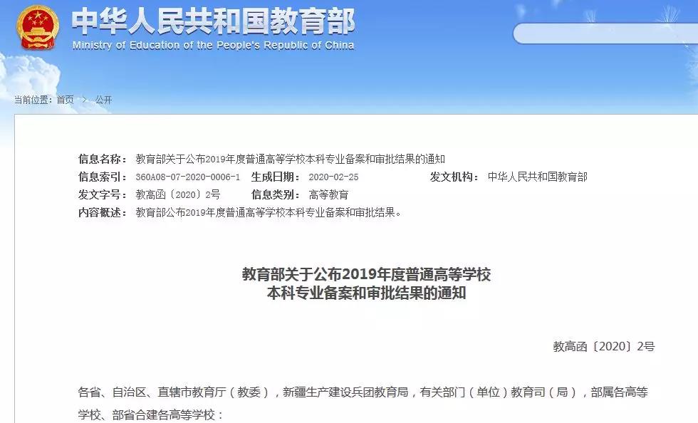 2020年新增 5 所高校設(shè)置“知識產(chǎn)權(quán)（法學(xué)）本科專業(yè)”