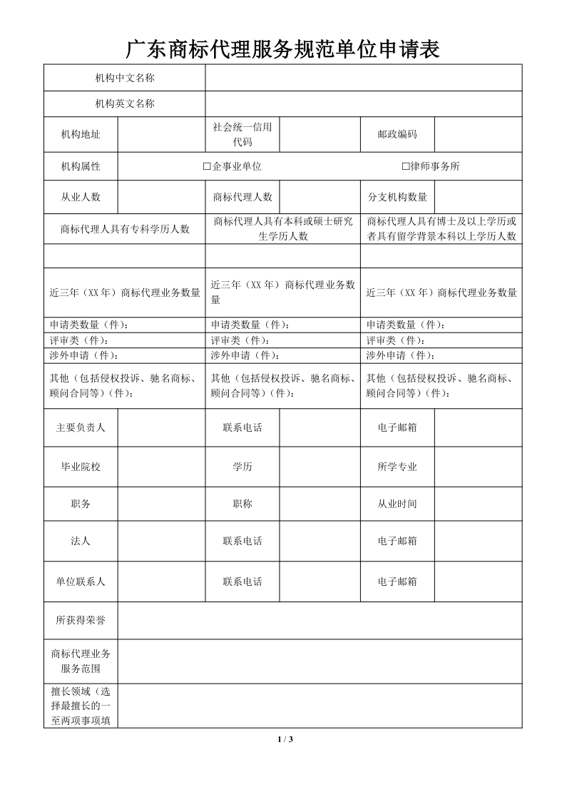 2020年度廣東商標代理服務(wù)規(guī)范達標工作開始！