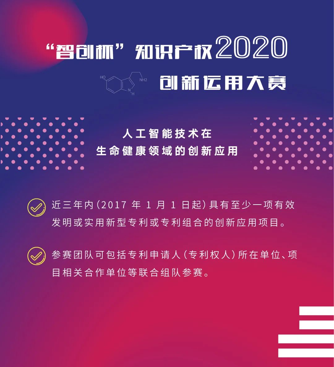 關注中小企業(yè)創(chuàng)新智造！2020“智創(chuàng)杯”知識產(chǎn)權大賽報名開啟！