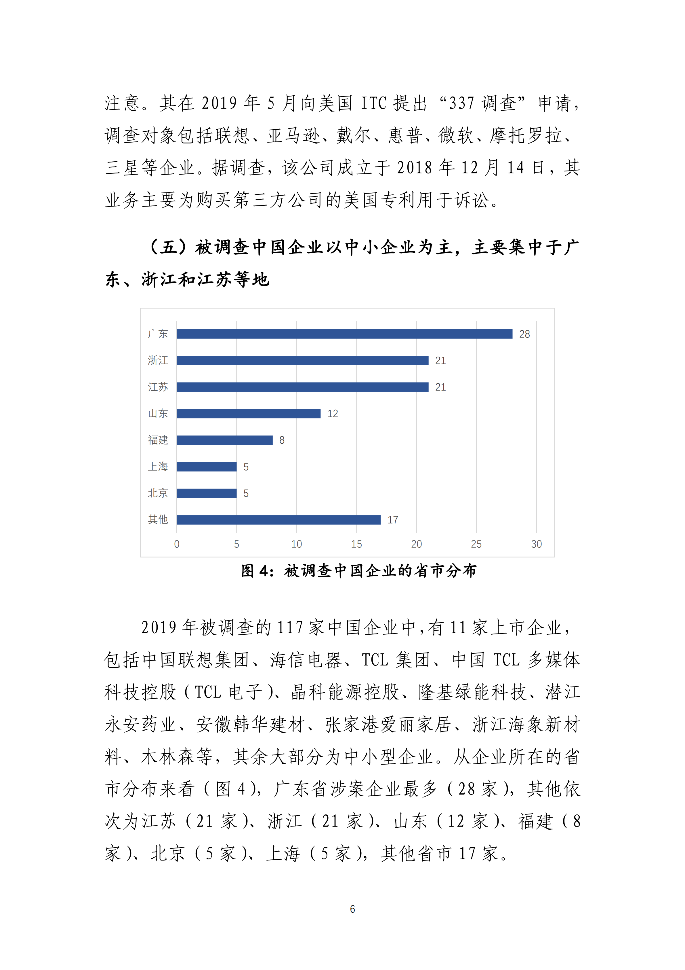 2019年美國“337調(diào)查”研究報(bào)告：中國企業(yè)涉案量占比達(dá)到57.45%