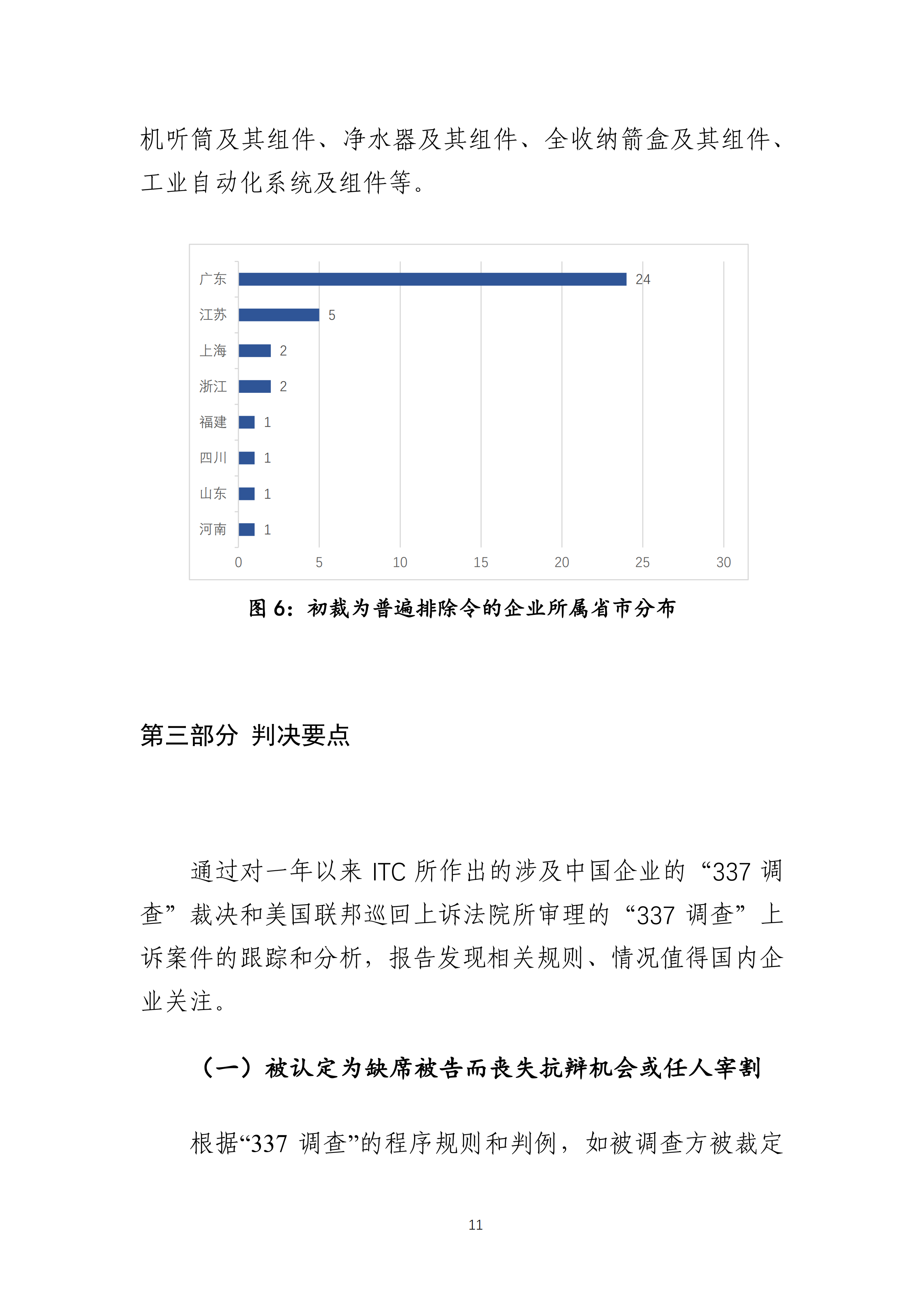 2019年美國“337調(diào)查”研究報告：中國企業(yè)涉案量占比達(dá)到57.45%