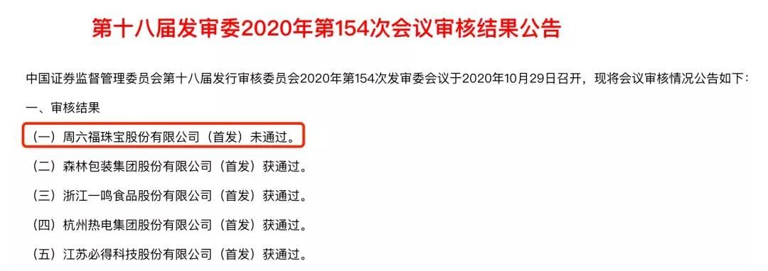 深陷商標(biāo)、知識(shí)產(chǎn)權(quán)糾紛，這才是周六福IPO被否的真實(shí)原因？