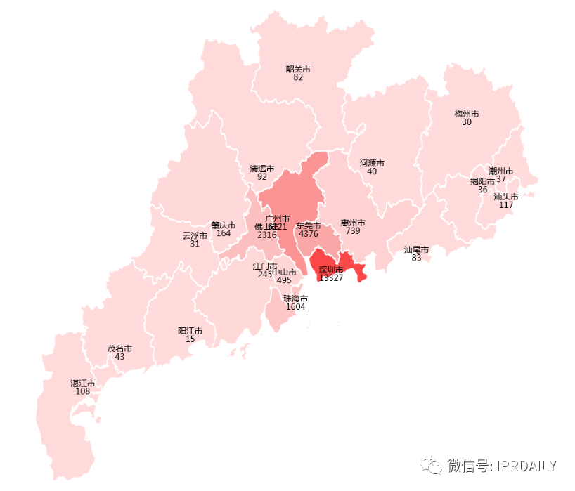 2020上半年廣東省中國(guó)授權(quán)發(fā)明專利代理機(jī)構(gòu)排名(TOP50)