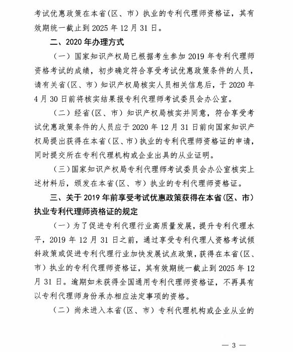 專利代理師資格最新優(yōu)惠政策11個(gè)省（區(qū)）可享受！