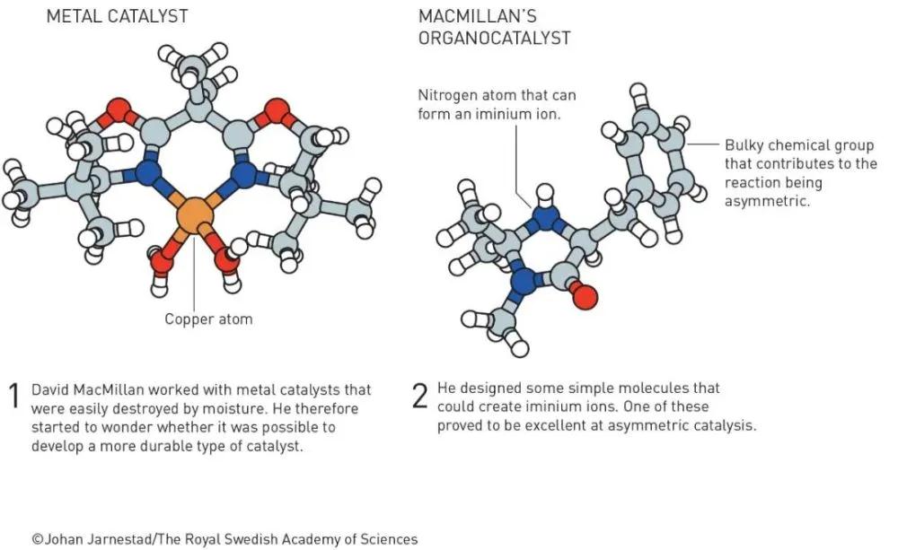 2021年諾貝爾化學(xué)獎(jiǎng)揭曉！他們發(fā)現(xiàn)了制造新分子的巧妙工具