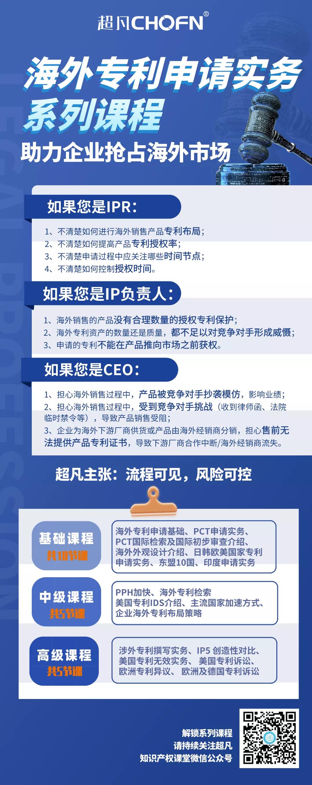 有苦說不出！中國公司：明明我有申請專利??！怎么還被告了？！——論海外專利申請的是是非非