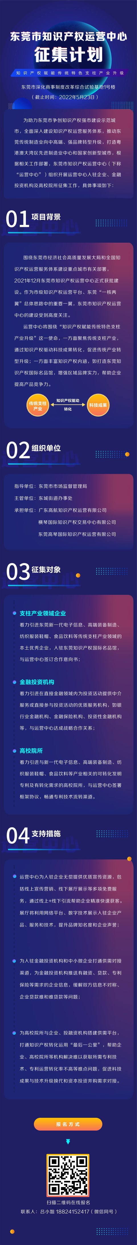 火熱征集中！東莞市知識(shí)產(chǎn)權(quán)運(yùn)營(yíng)中心征集入駐單位