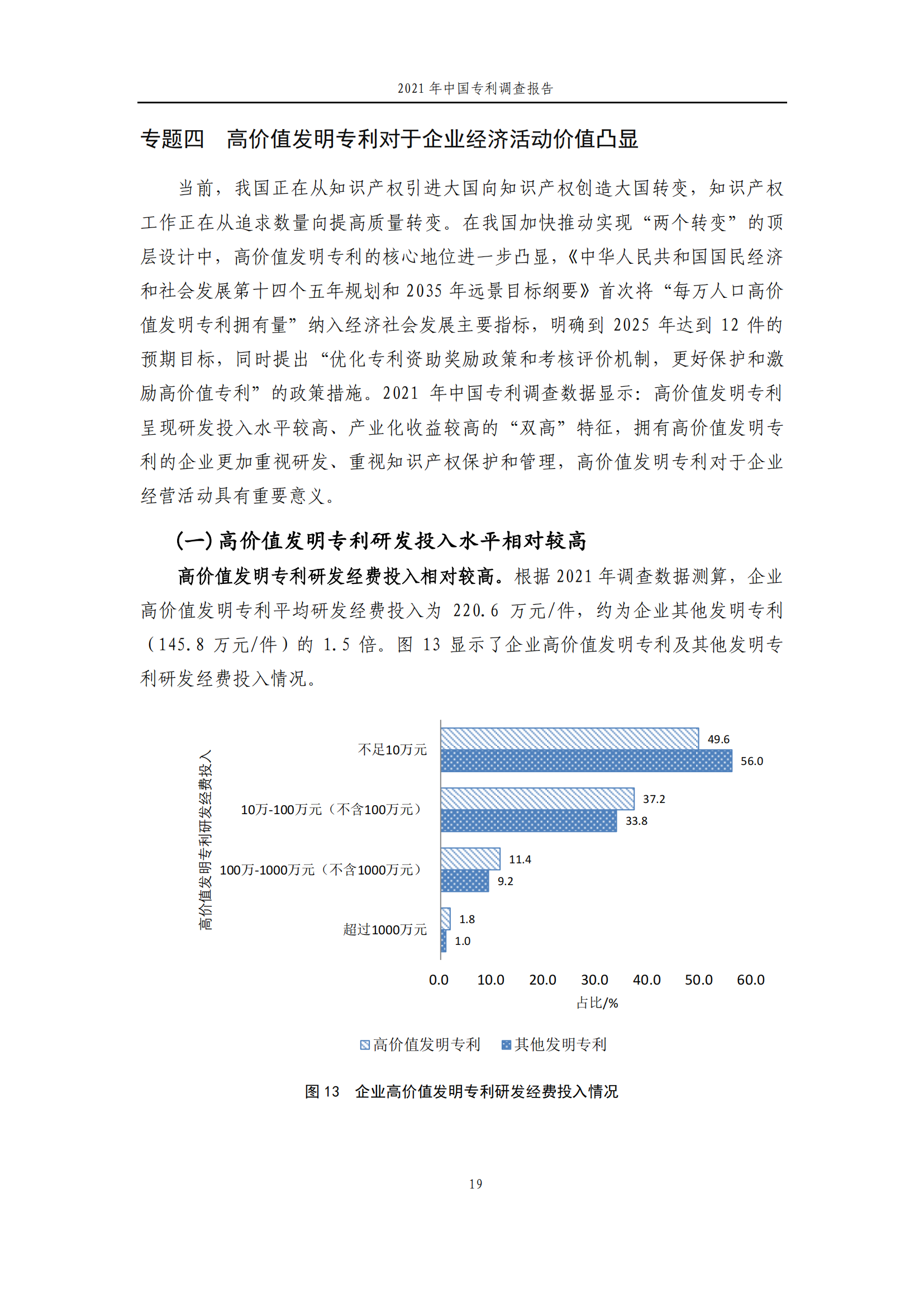 國(guó)知局發(fā)布《2021年中國(guó)專利調(diào)查報(bào)告》全文！