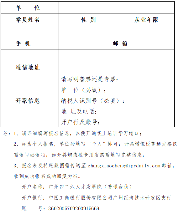 開始報名啦！2022年商標專業(yè)人員職業(yè)能力提升培訓班