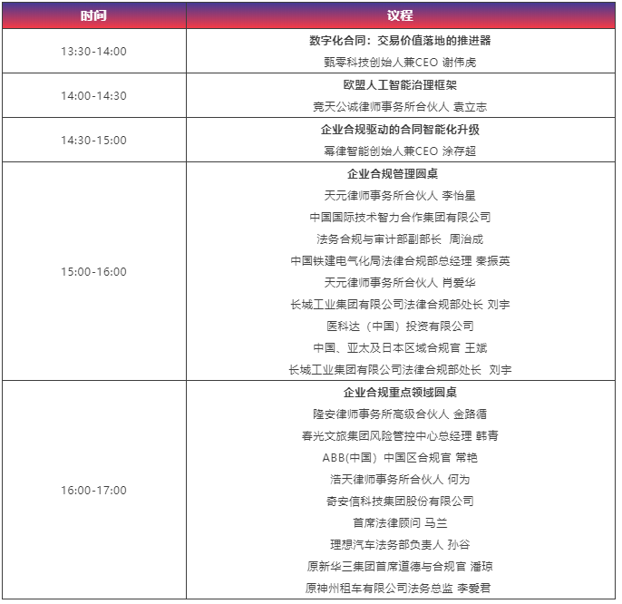 【最新議程】WELEGAL法務(wù)峰會(huì)+年度法務(wù)合規(guī)榜線下頒獎(jiǎng)典禮，2月19日北京見！