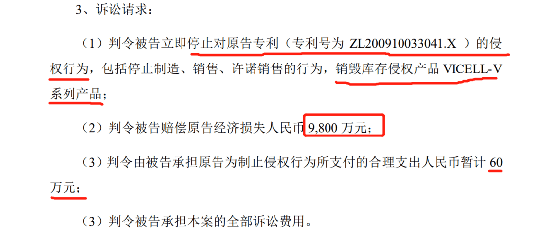 索賠9800萬！維賽新材IPO遭天晟新材專利訴訟突擊