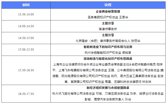 【議程更新】2023長(zhǎng)三角企業(yè)法治建設(shè)與合規(guī)高峰論壇暨WELEGAL法盟合肥峰會(huì)