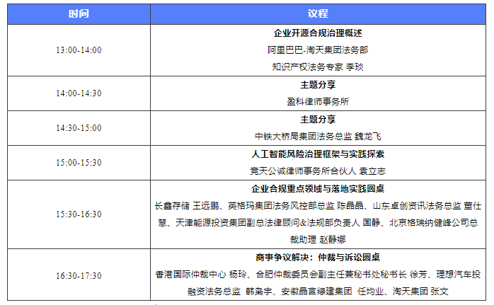 【議程更新】2023長(zhǎng)三角企業(yè)法治建設(shè)與合規(guī)高峰論壇暨WELEGAL法盟合肥峰會(huì)