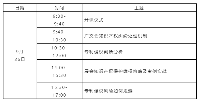 報名！第134屆廣交會省內(nèi)交易團(tuán)知識產(chǎn)權(quán)保護(hù)業(yè)務(wù)培訓(xùn)將于9月26日在廣州舉辦