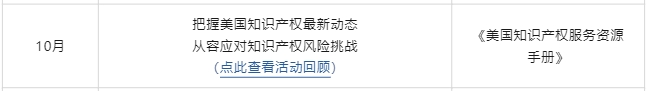 系列活動(dòng) | 了解歐洲知識(shí)產(chǎn)權(quán)動(dòng)態(tài)，集齊全套海外知識(shí)產(chǎn)權(quán)服務(wù)資源手冊(cè)