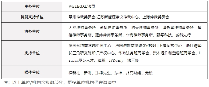 新能源新勢力！相約常州新能源和制造業(yè)法律論壇，共探行業(yè)發(fā)展新思路！