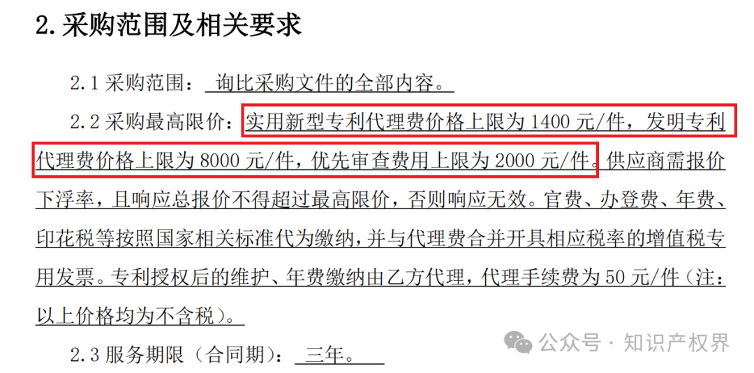 專代協會抵制的招標終止了，但低價代理又出現了，下浮率55%，專利未授權要退費......