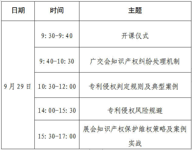 報(bào)名！第136屆廣交會省內(nèi)交易團(tuán)知識產(chǎn)權(quán)保護(hù)業(yè)務(wù)培訓(xùn)邀您參加