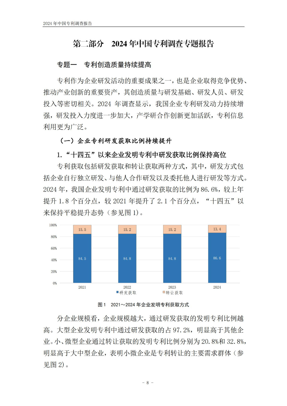 《2024年中國(guó)專利調(diào)查報(bào)告》全文發(fā)布！