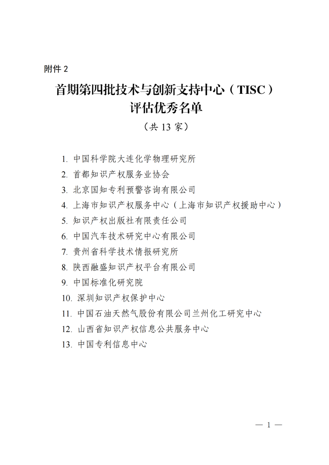 國知局：同意首期第四批48家技術與創(chuàng)新支持中心繼續(xù)運行｜附名單