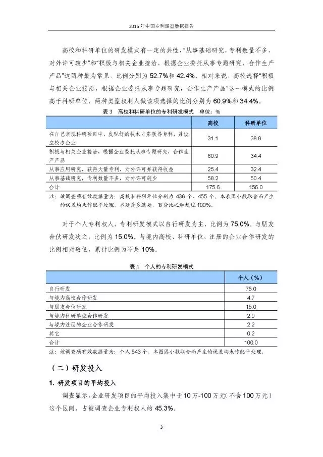 重磅！國知局首次發(fā)布全國專利調(diào)查數(shù)據(jù)報告（附報告全文）