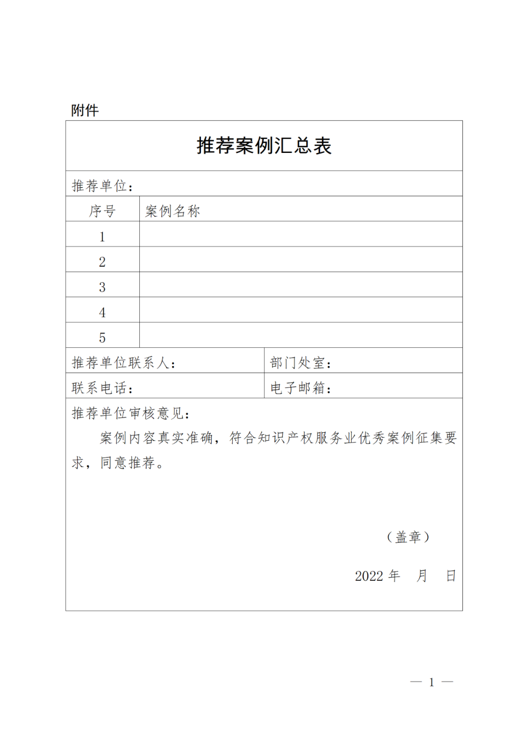 國(guó)知局：知識(shí)產(chǎn)權(quán)服務(wù)業(yè)優(yōu)秀案例征集開始啦！  ?