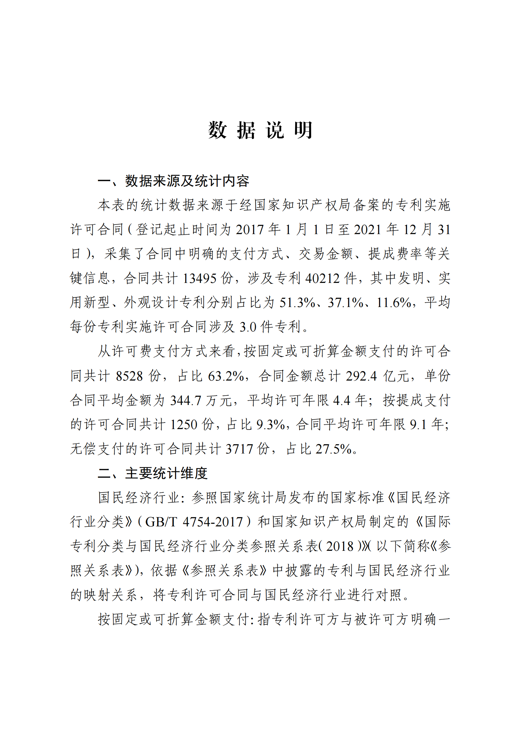 國知局：2021年度及近五年備案的專利實(shí)施許可合同有關(guān)數(shù)據(jù)公布！